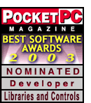 Encryption Toolkit Nominated for Pocket PC Magazine Best Software Award