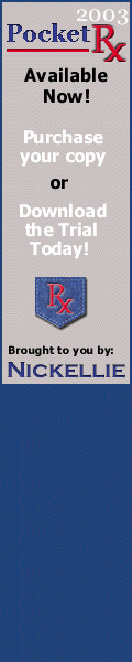 Pocket PC application to organize your medical history and remember your medication.
